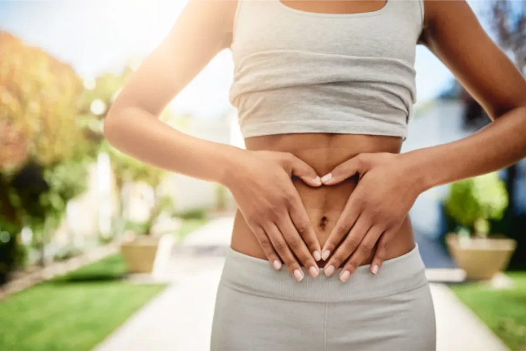 Gut health support from a wellness coach in Melbourne focusing on digestion and balance